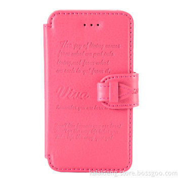 Genuine leather case for iPhone 4/4s, with card slot